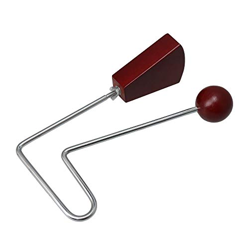 Red Sliver Wooden Musical Beat Vibraslap