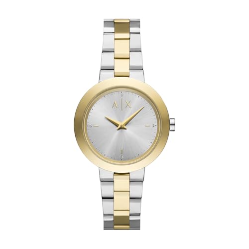 Armani Exchange Women's Watch, Two-Hand Quartz Movement and 36 mm Case with Stainless Steel or Leather Strap