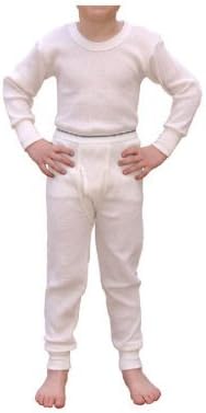 Boys Indera Thermal Underwear Set Includes Tops &amp; Bottoms S