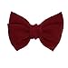 6 Pack Solid Color 5.2'' Bow Clips Women Hair Barrettes Hair Accessories