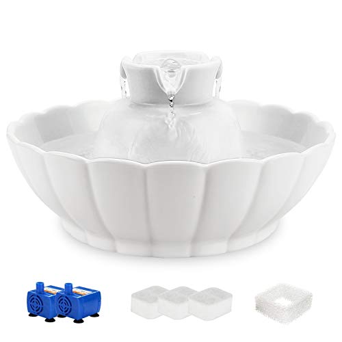 iPettie Tritone Ceramic Cat Fountain