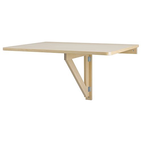 Ikea Norbo Solid Birch Wall Mounted Drop Leaf Bar Table By Ikea