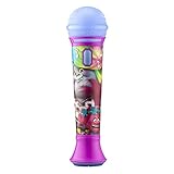 Trolls Sing Along MP3 Microphone Sing to Built in Music or Connect Your Audio Device and Sing to Whatever You Like
