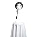 Yuehong Long Black Wig Anime Cosplay Wig Classic Braided Wig Halloween Cosplay Full Wig