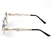 AWEHIRU Tool Station Round Metal Sunglasses, Steam Punk 80s Retro Sunglasses, Gold Frame Sunglasses with Case for Men and Women