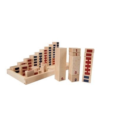 Zahlentürme (N6) Nikitin-Material Frühförderung Zahlen