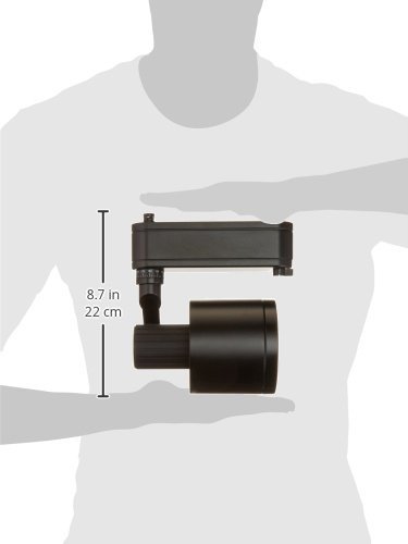 WAC Lighting HTK-HID202N-20E-BK H Series HID Track Spot with T4 Narroh Flood