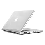 SigCase Crystal Hard Case Cover for Apple MacBook Pro 13-Inch - Aluminum Unibody - Clear (White)