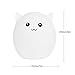 Mystery 3-Modes Silicone Soft LED Multicolor Baby Night Light, USB Rechargeable Pig Night lamp with Warm White, Single Color, Colorful Breathing Modes for Nursery Kids Children Adults Bedroom Decor(C)