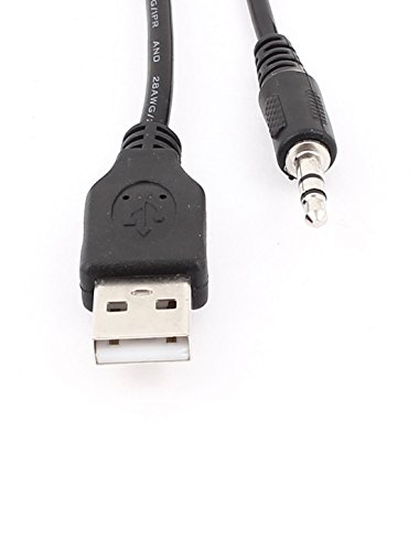 USB 2.0 Flexible Neck Mini Microphone for Computer - Black