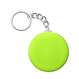 Fluorescent Green Solid Color Keychains