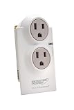 Monster Home Series LCD PowerProtect, 2 outlets, White (Discontinued by Manufacturer)