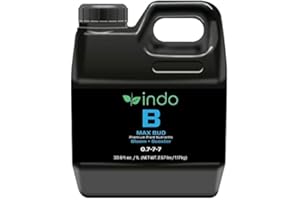 Indo MAX Nutrients - MAX Bud (1L): Bloom + PK Booster - Bloom Supplement with Enhanced Levels of Phosphorus and Potassium for