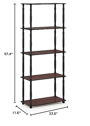 Furinno Turn-N-Tube 5-Tier Multipurpose Shelf