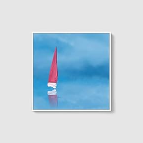 Framed Canvas Home Artwork Decoration Night Canvas Wall Art for Living Room, Bedroom - 16x16 inches