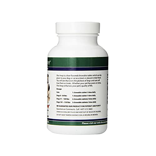 Flea Away All Natural Supplement for Diverting Fleas, Ticks, and