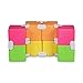 Windy City Novelties Multi Color Infinity Cube Fidget Toy for Kids