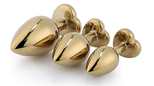 Z-one-1-3Pcs-Heart-Diamond-Crystal-Jeweled-Design-Metallo-Metallo-Impermeabile-Acciaio-inossidabile-Uomo-e-donna-Miglior-regalo-Oro