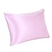 Tim & Tina Natural Silk Pillowcase Good for Hair and Skin,19momme,100% Mulberry Silk Satin Pillow Cases Queen Size with Hidden Zipper (Toddler/Travel(14