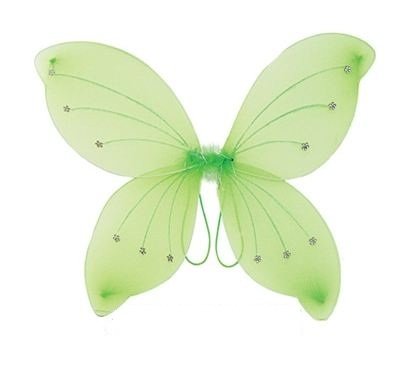 16"X18" FAIRY WINGS BUTTERFLY COSTUME - APPLE GREEN