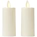 Set of 2 Votive Flameless Candles: 1.75