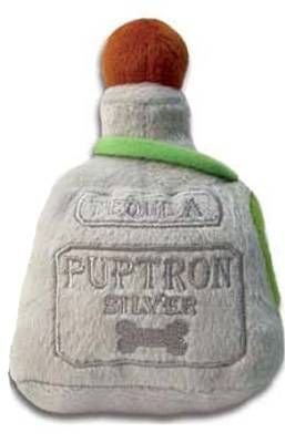 Haute Diggity Dog Puptron Tequila Bottle Dog Toy