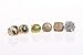 HASTTHOU Set of 6 Green Bay Packers Championship Ring by Display Box Set (with Box)