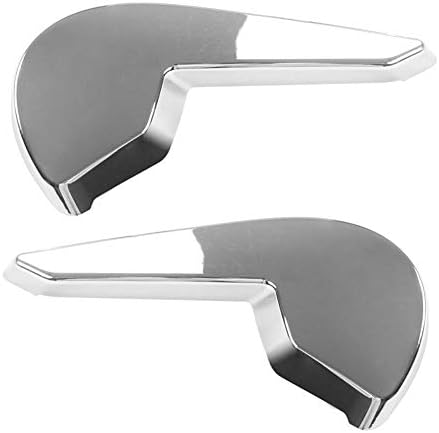 JERALD GATES Silver ABS Seat Adjust Handle Trim Organizer Fit For 2015 2016 2017 Ford F150