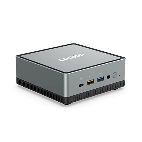 Mini PC AMD Ryzen 5 3550H 4 Cores/8 Threads | 16 GB RAM 256 GB PCIe SSD Mini Computer | Radeon Vega 8 Graphics | Dual-Band Wi-Fi Bluetooth | 4K HDMI/DP/USB-C| 4X USB| Desktop Computer UM350