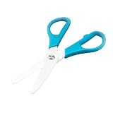 Ceramic Kitchen Scissor, YIFAN Professional 7.8 Inch Food Shear Household Vegetable Fruit Carver - Blue