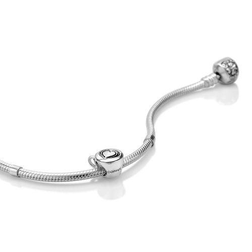 Sterling Silver Love Coffee Cup Bead Charm Clothing, Shoes & Jewelry, Women, Jewelry, Bracelets, Charms & Charm Bracelets, Charms, Bead