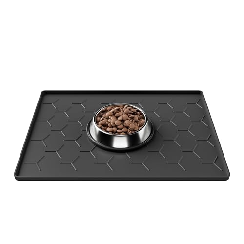 Pieviev Silicone Pet Food Bowl Mat