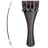 Wittner 1/4 Violin Ultra Composite Tailpiece with 4-tuners and Nylon Tailgut