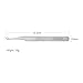 Eyelash Extension Tweezers for Individual and 3D 5D 6D Volume Lashes Curved Point Professional Stainless Steel Precision Lash Extension Tweezers