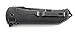 CRKT Ruger 2-Stage EDC Folding Pocket Knife: Heavy Duty Everyday Carry, Black Tanto Blade, Flipper Open, Frame Lock, Steel & Aluminum Handle, 4-Position Pocket Clip R2101K