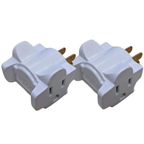 Hug-A-Plug DG1.S.36.0-WH White - 2 Pack