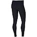 NIKE Womens JDI Just-Do-It Legging Black/Laser Orange 929186-010 Size Small