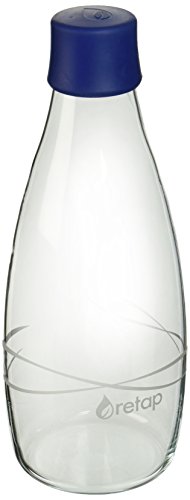 Retap Borosilicate Glass Water Bottle, 27-Ounce