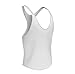 Iwearit Stringer Tank-Top (Grey-M) MADE in USA