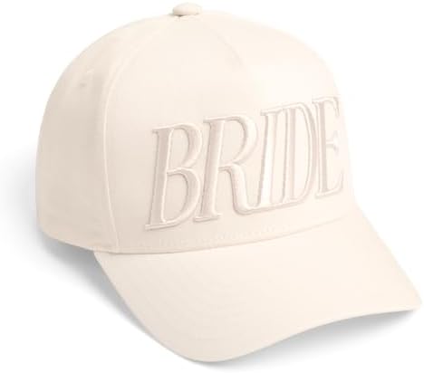 Amazon.com: xo, Fetti White + Blue Bride Trucker Hat  display picture 3