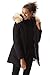 Molemsx Women's Thickened Down Jacket Warm Parka Down Coat with Fur Hood Puffer Jacket