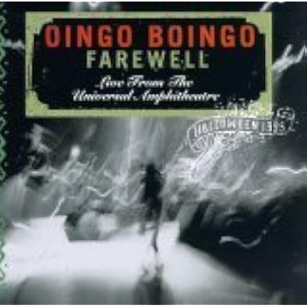 (未使用･未開封品)Farewell: Live From Universal Amphitheater 1995 [DVD] Amazon.com: Oingo Boingo - Farewell (Live from the Universal