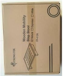 StrongTek One Step Stool for Adults with Non-Slip