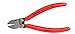 KNIPEX - 72 01 160 Tools - Diagonal Flush Cutter for Plastics (7201160), Red