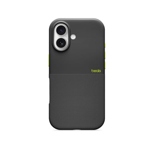 Beats iPhone 17 Rugged Case with MagSafe & Camera Control, Scratch & Drop Tested, Matte Texture with Microfibre Lining - Everest Black