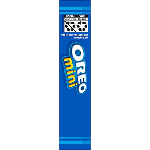 OREO HOLIDAY ADVENTURE STORYBOOK STOCKING STUFFER, 2-1 OZ SNACK PACKS OF OREO MINI CHOCOLATE SANDWICH COOKIES