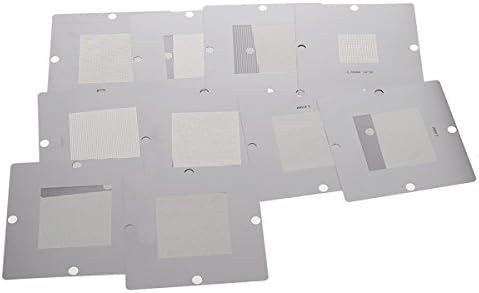 10 pcs 90 x 90 mm BGA Stencil Kit for Laptop Universal Reballing