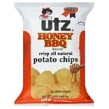 Utz Honey BBQ Potato Chips, 9.5 oz,(Pack of 3)