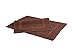 Alurri Bath Mat Set - 2 Pack - Brown 20