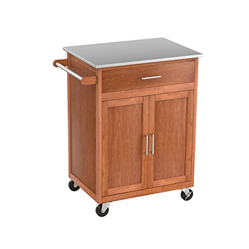 Mua Giantex Kitchen Island Cart, Farmhouse Kitchen Cart, Mobile Storage